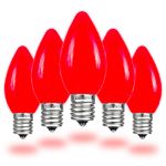 PeakPro C7 Smooth Ceramic LED Bulbs - Red product image without feature icons