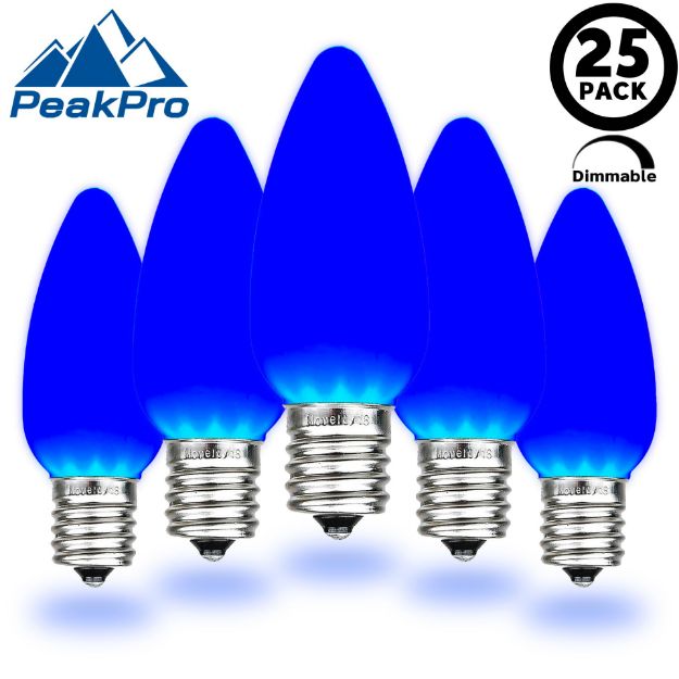 PeakPro C9 Smooth Ceramic LED Bulbs - Blue main product image