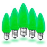 PeakPro C9 Smooth Ceramic LED Bulbs - Green product image without feature icons