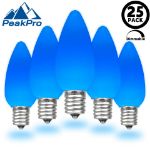 PeakPro C9 Smooth Ceramic LED Bulbs - Light Blue main product image