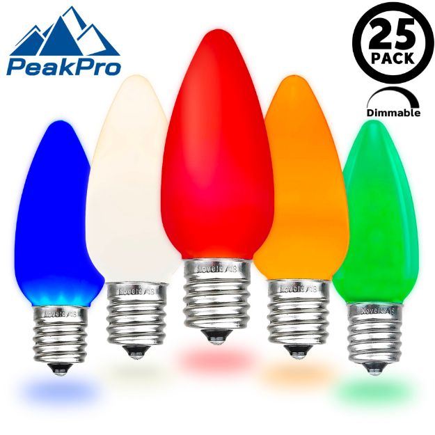 PeakPro C9 Smooth Ceramic LED Bulbs - Multi main product image