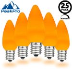 PeakPro C9 Smooth Ceramic LED Bulbs - Orange main product image