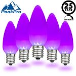 PeakPro C9 Smooth Ceramic LED Bulbs - Purple main product image