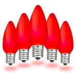 PeakPro C9 Smooth Ceramic LED Bulbs - Red product image without feature icons