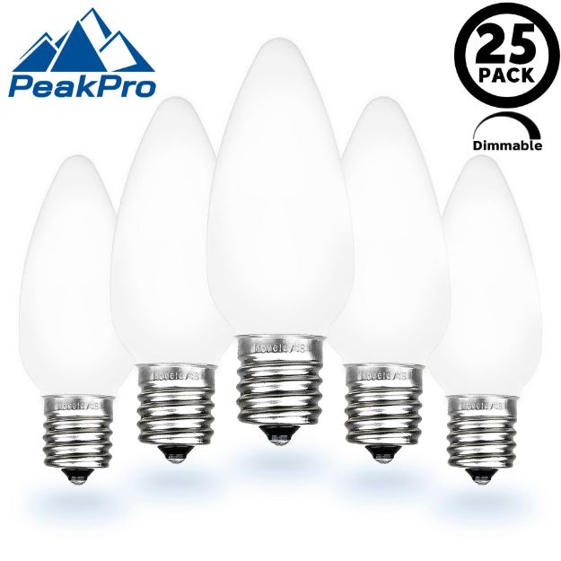 PeakPro C9 Smooth Ceramic LED Bulbs - White main product image