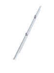 White C9 track with RGBW C9 bulbs installed