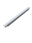 White C9 track wire cover profile