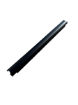 Black C9 track wire cover profile