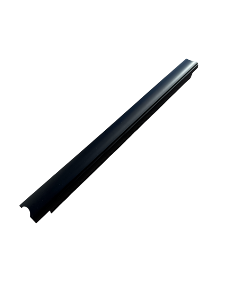 Black C9 track wire cover profile