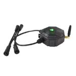 WEC3 Dual Port controller, side view with cables