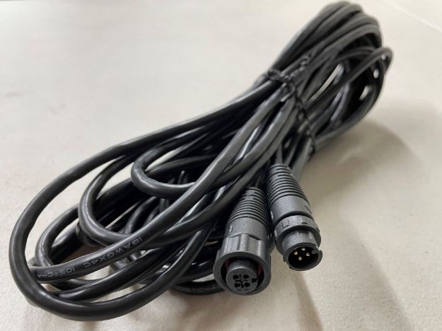 Minleon 25 foot 4-wire extender cable coiled