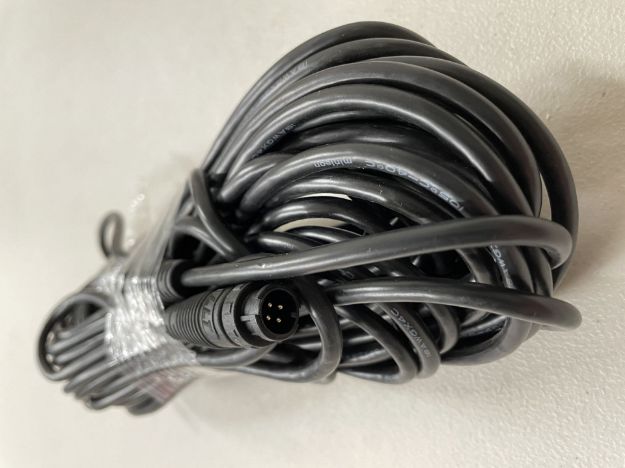 Minleon 50 foot 4-wire extender cable coiled